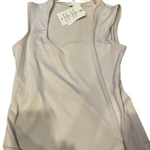 Women's H & M Cream Sleeveless Top Size Small